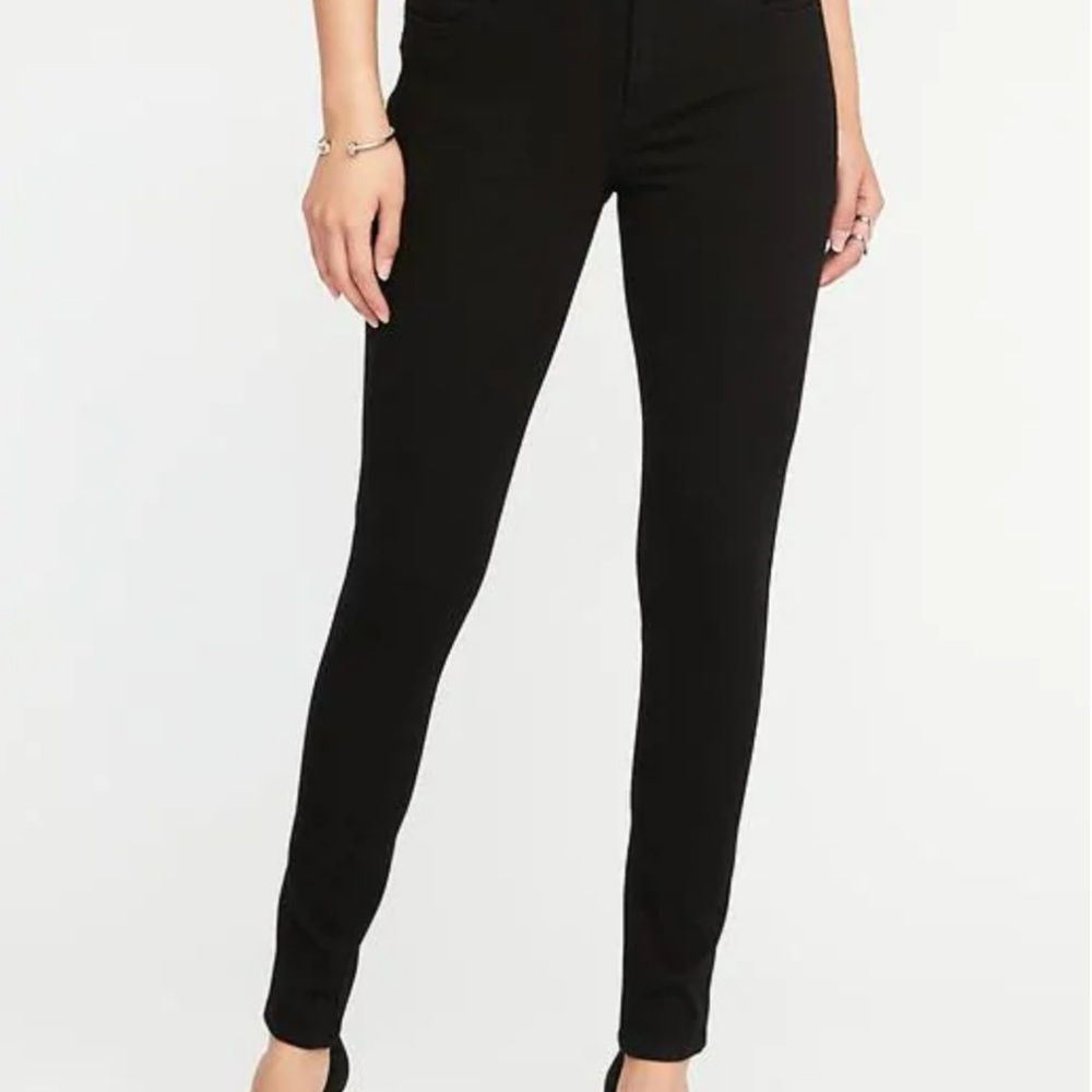 Old Navy Black Rockstar jeans 10 tall